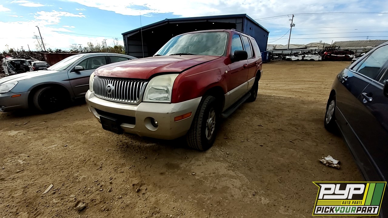 2004 MERCURY MOUNTAINEER available for parts