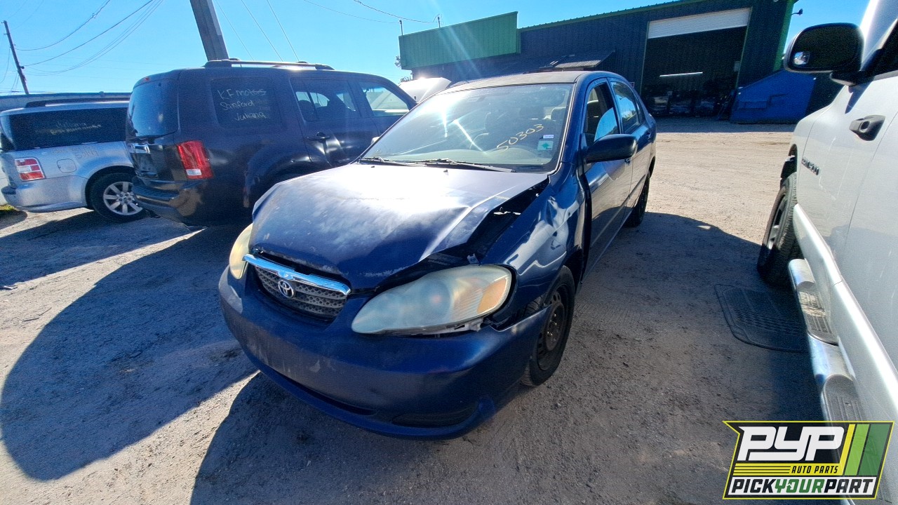 2006 TOYOTA COROLLA available for parts