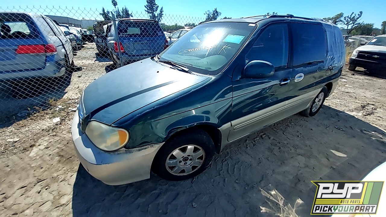 2003 KIA SEDONA partes disponibles