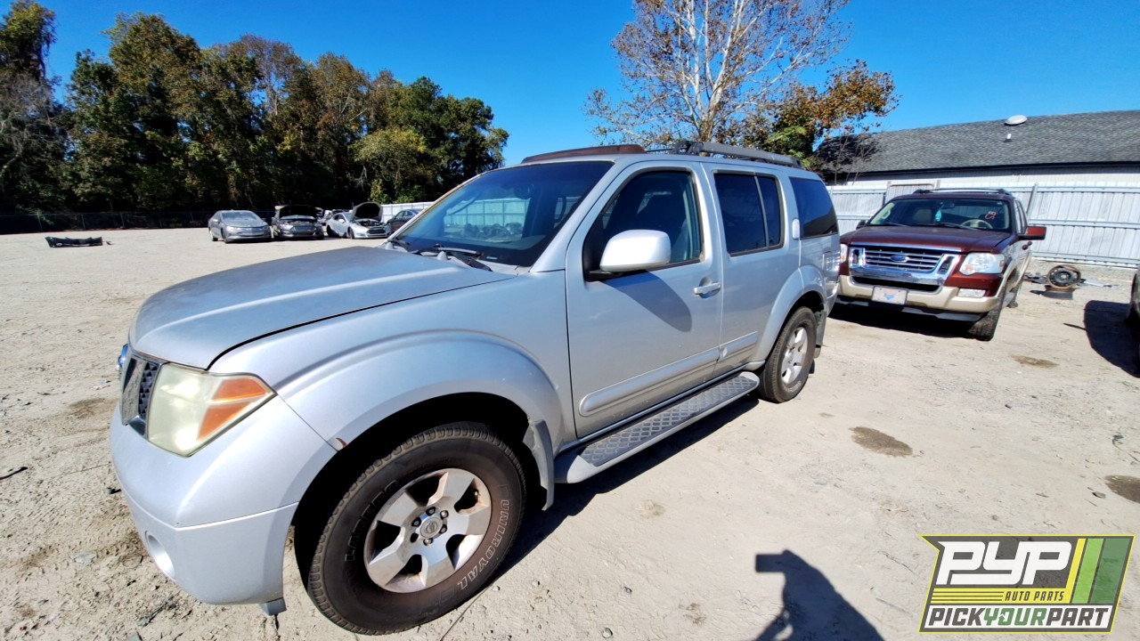 2005 NISSAN PATHFINDER partes disponibles