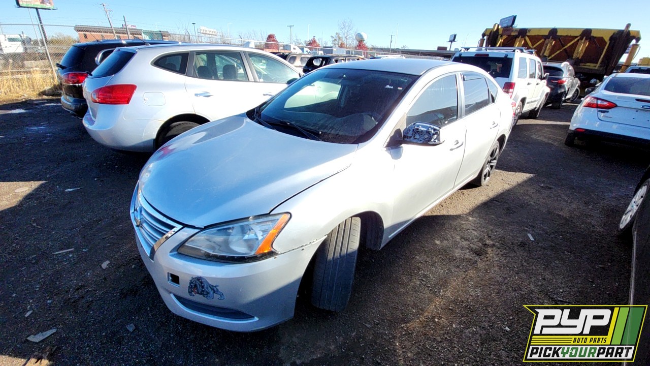 2014 NISSAN SENTRA partes disponibles