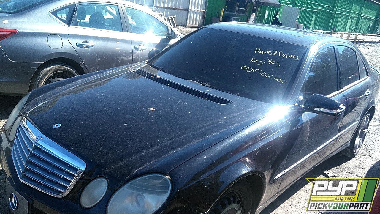 2007 MERCEDES-BENZ E350 partes disponibles