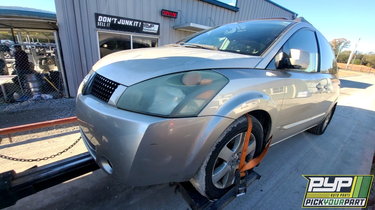 2004 NISSAN QUEST available for parts