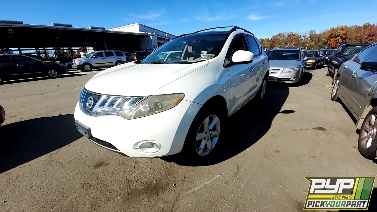 2009 NISSAN MURANO available for parts