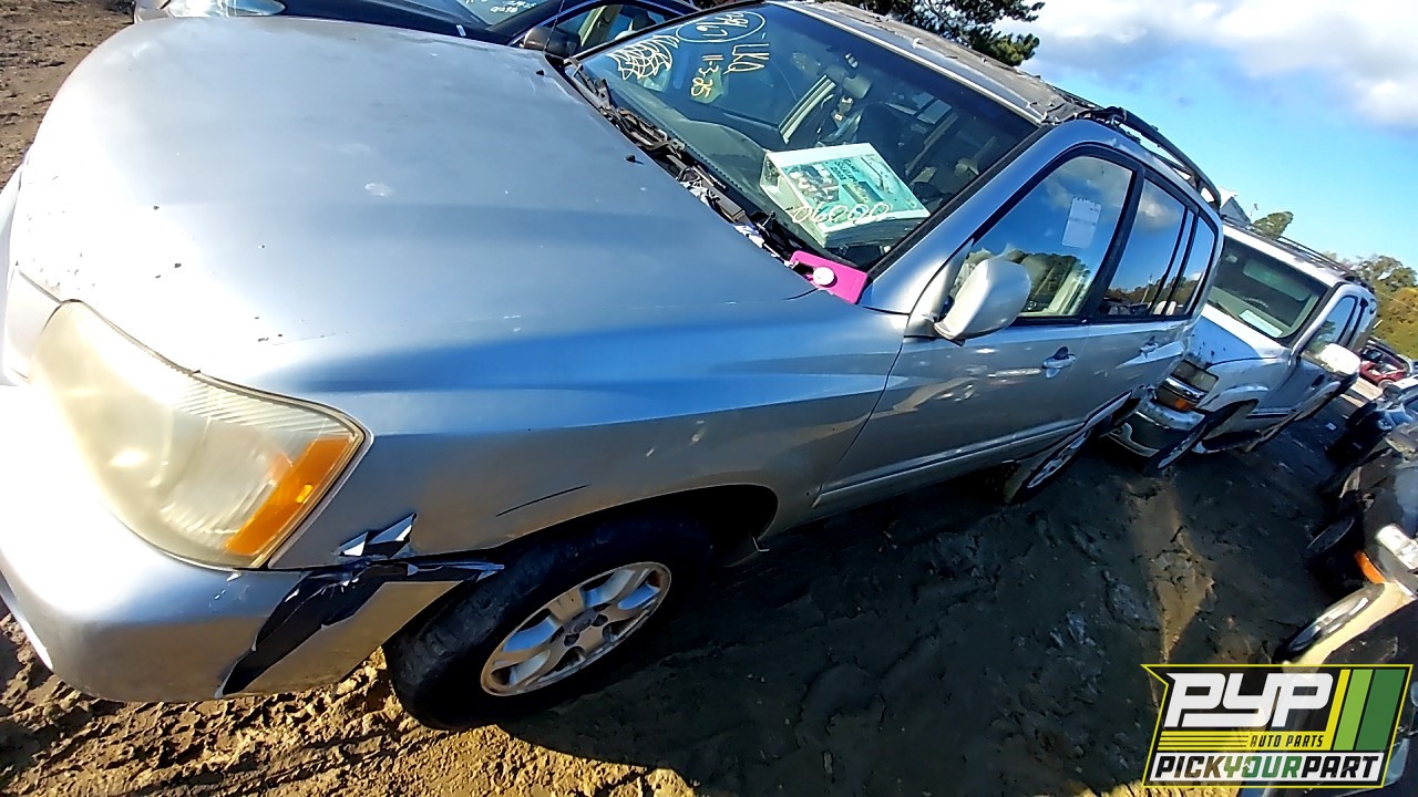 2001 TOYOTA HIGHLANDER partes disponibles