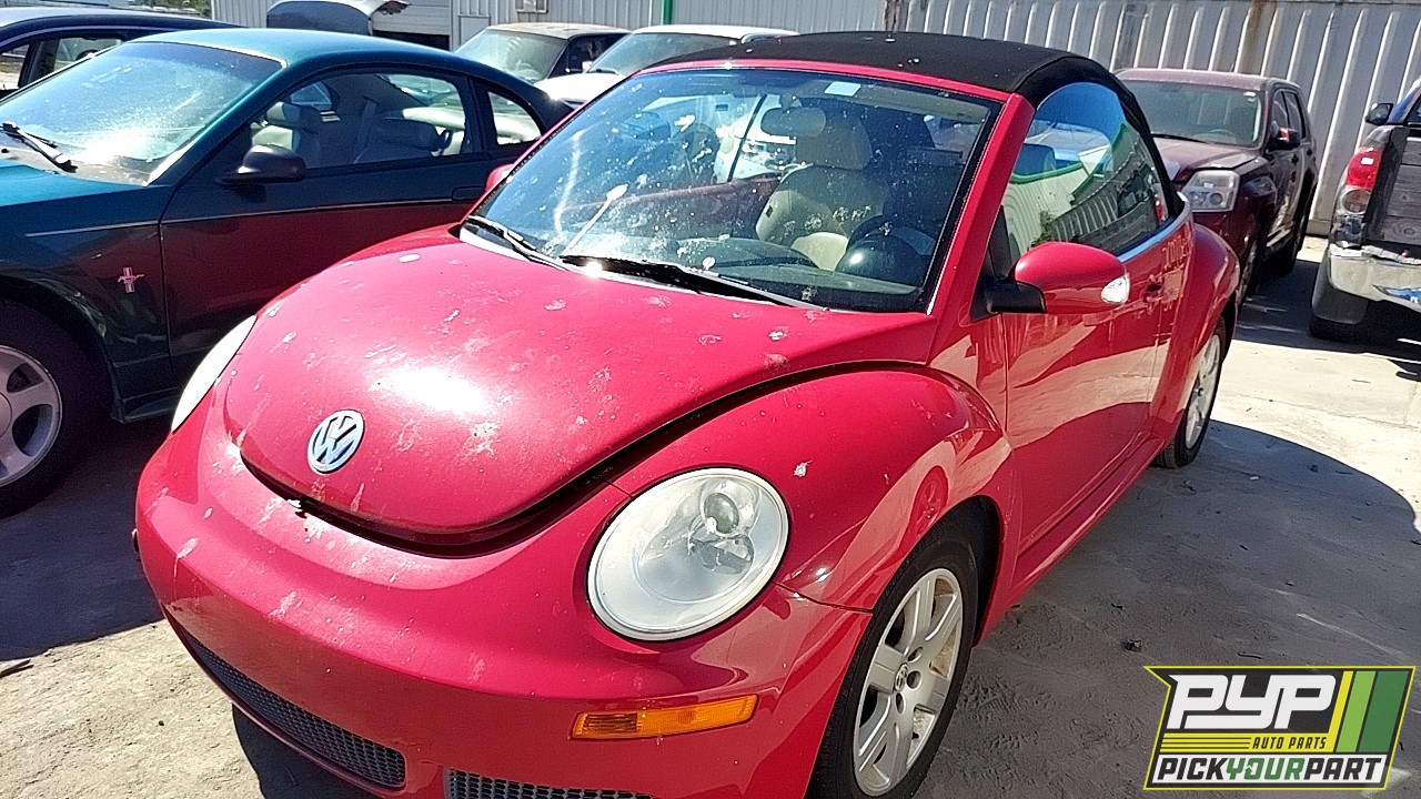 2007 VOLKSWAGEN BEETLE partes disponibles