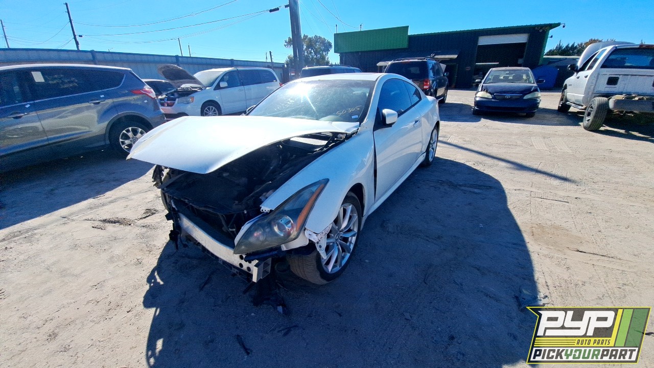 2012 INFINITI G37 available for parts