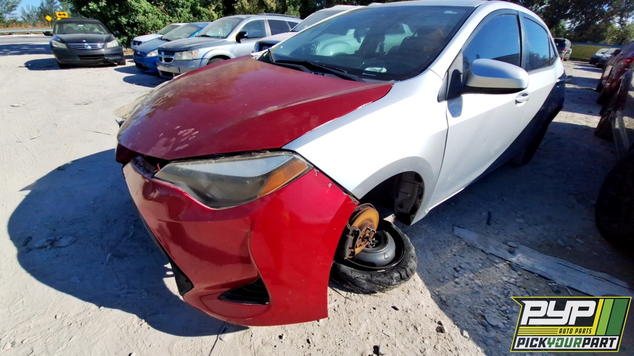 2014 TOYOTA COROLLA partes disponibles