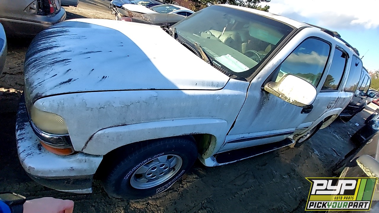 2001 CHEVROLET TAHOE partes disponibles