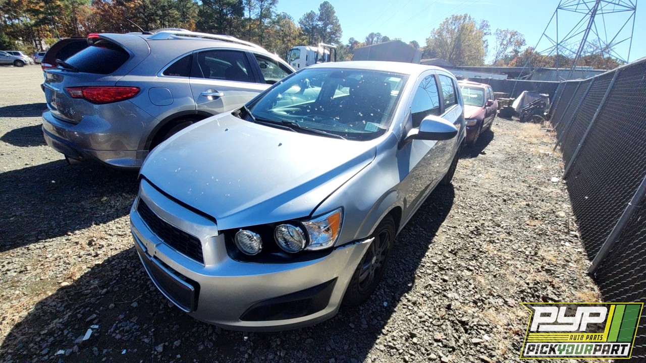 2012 CHEVROLET SONIC available for parts