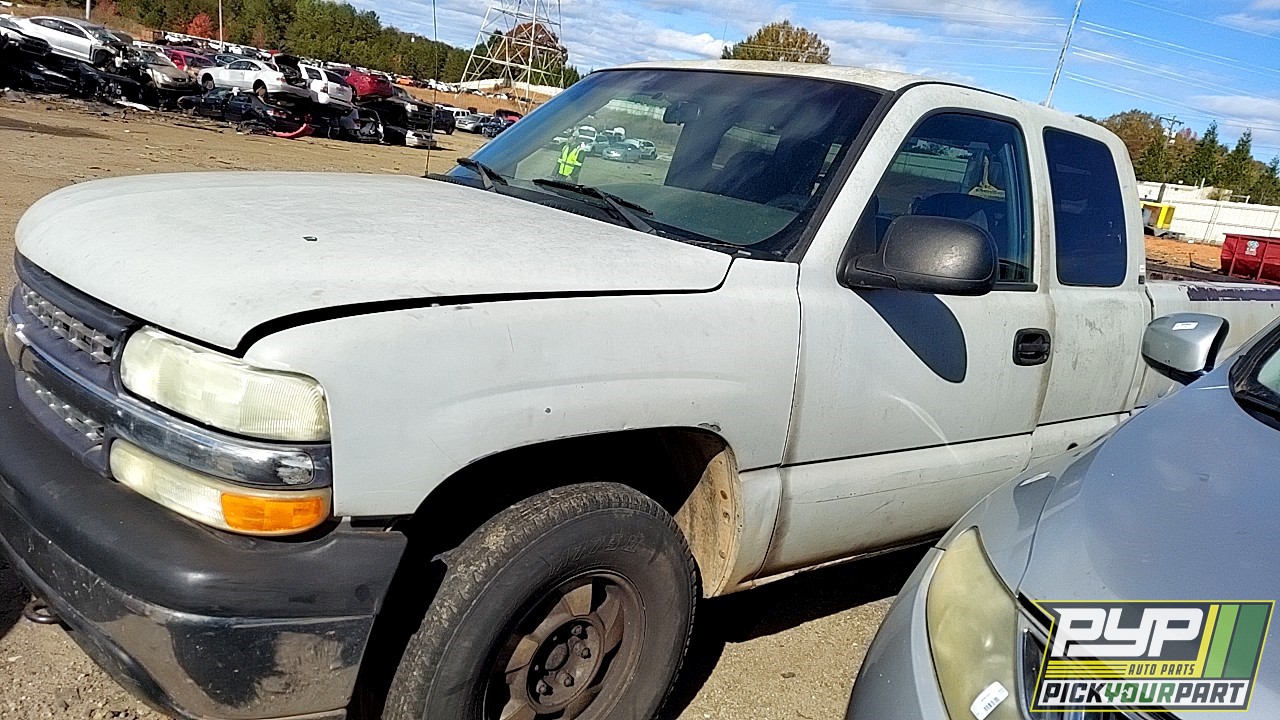 2002 CHEVROLET SILVERADO 1500 available for parts