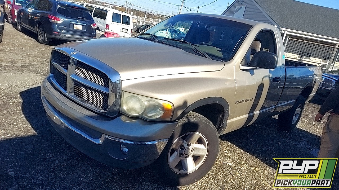 2002 DODGE RAM 1500 available for parts