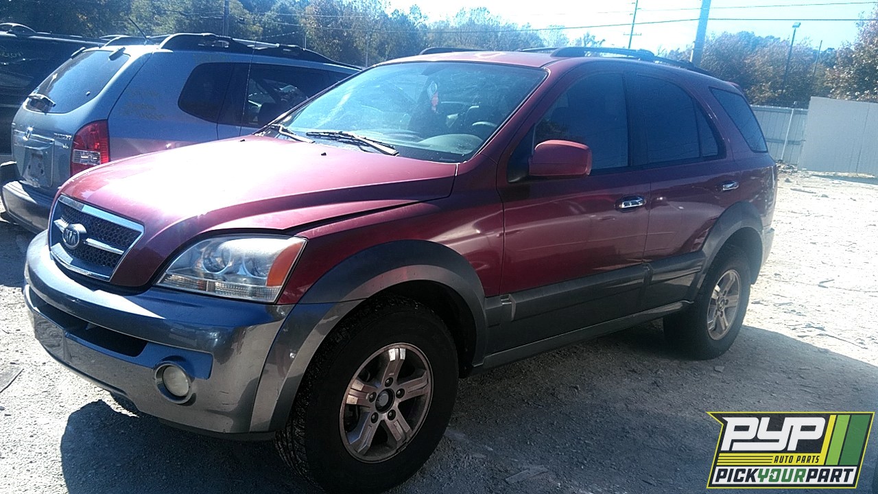 2004 KIA SORENTO partes disponibles