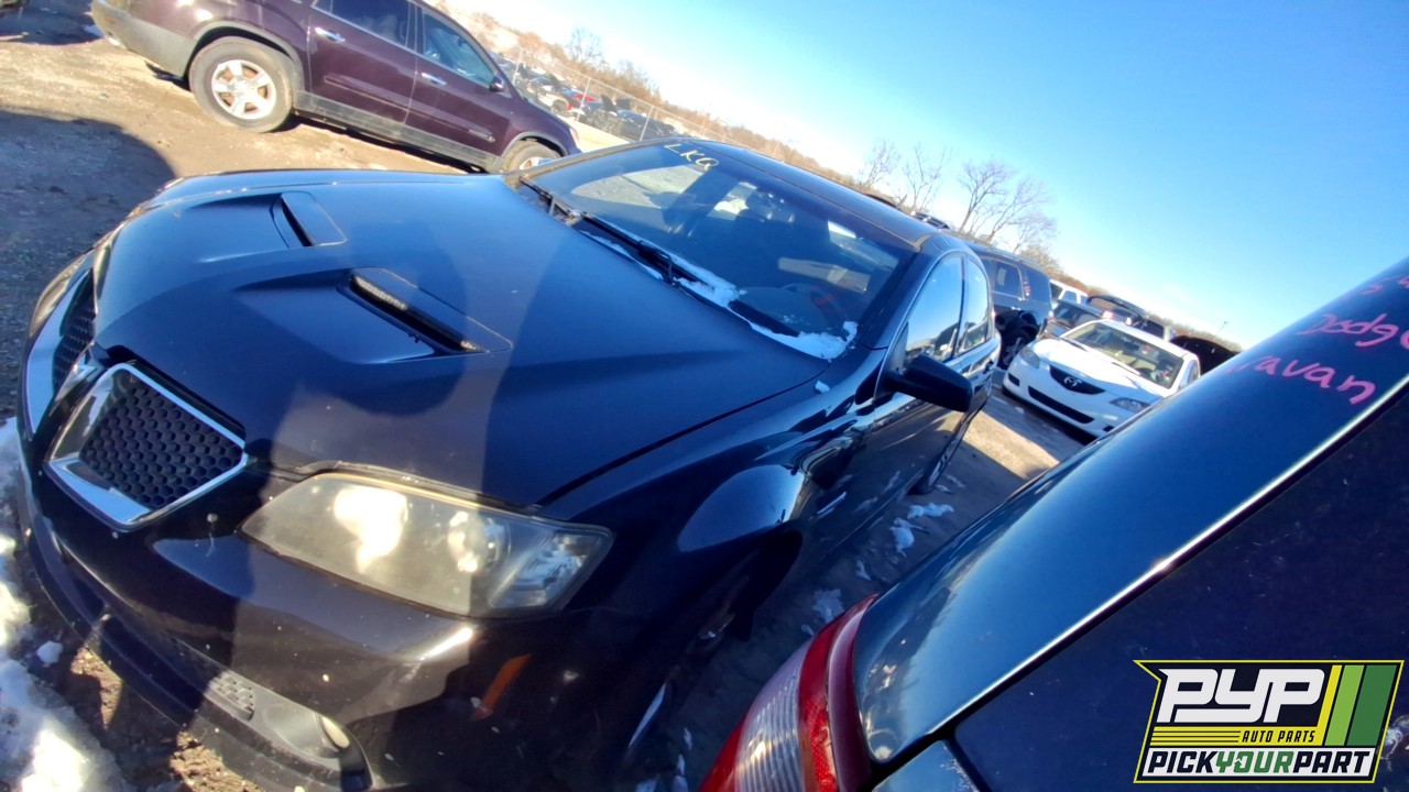 2009 PONTIAC G8 partes disponibles
