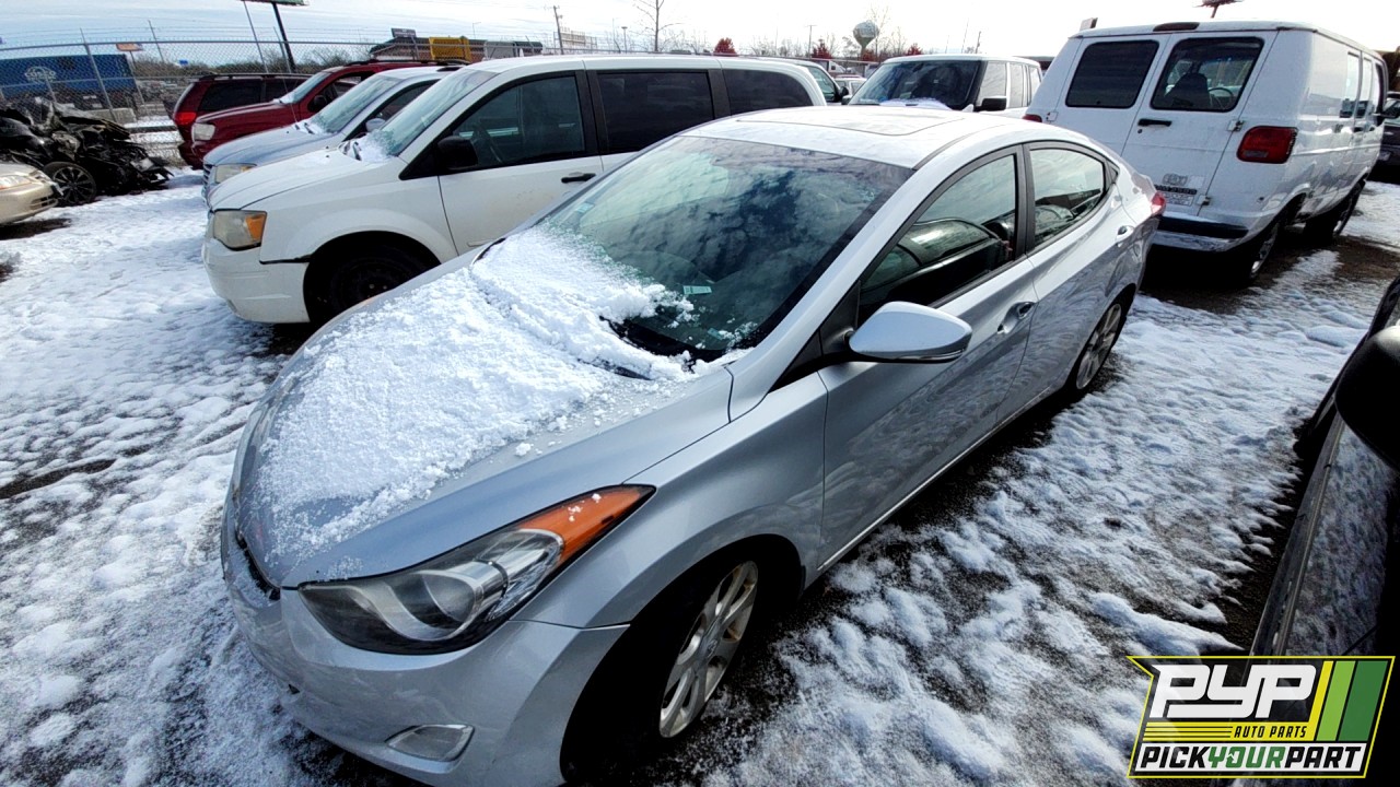 2012 HYUNDAI ELANTRA partes disponibles