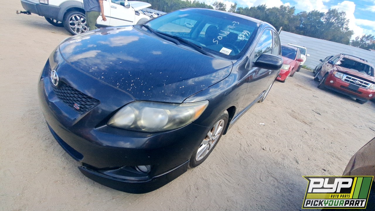 2010 TOYOTA COROLLA partes disponibles