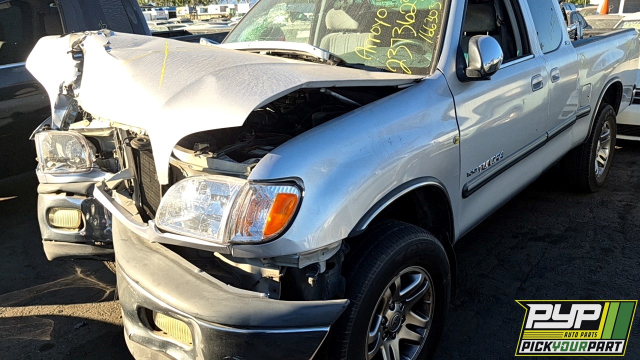 2000 TOYOTA TUNDRA partes disponibles