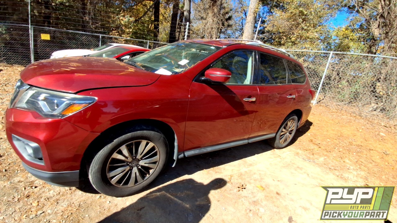 2017 NISSAN PATHFINDER partes disponibles