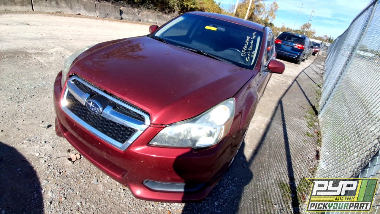 2014 SUBARU LEGACY partes disponibles