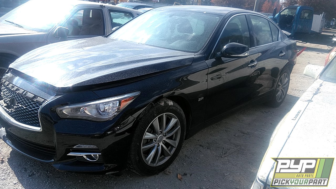 2016 INFINITI Q50 partes disponibles