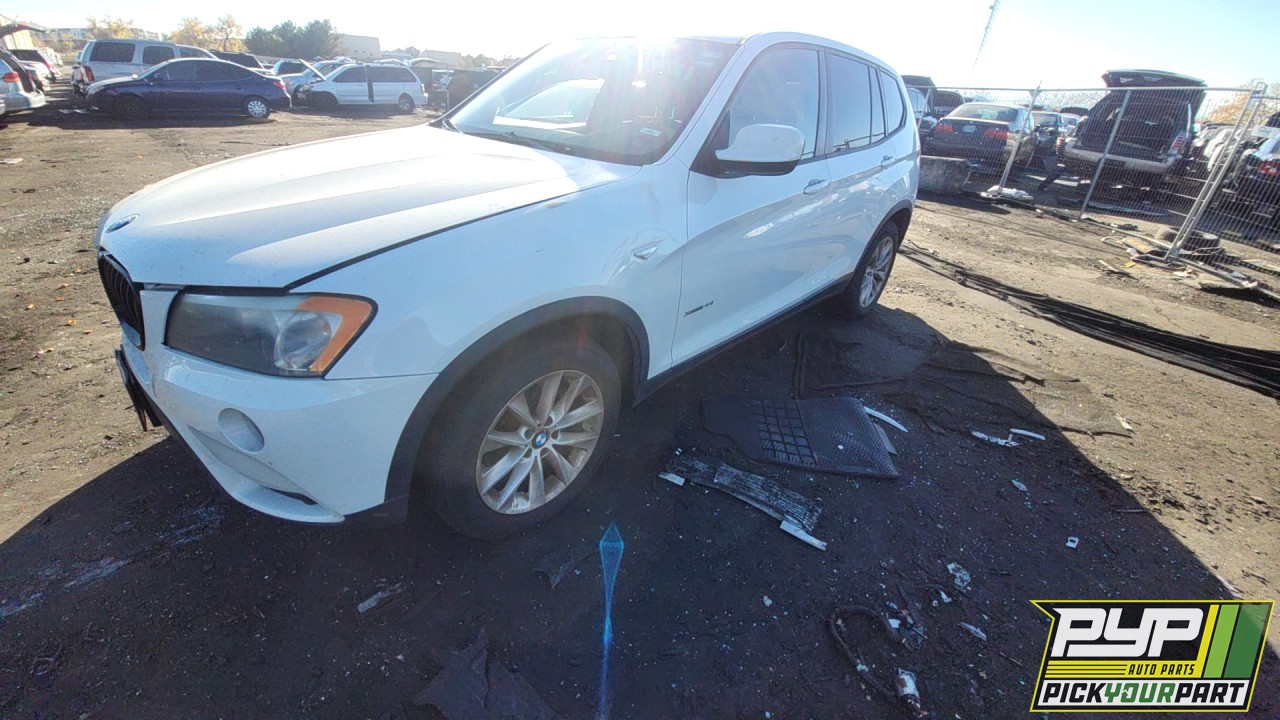 2014 BMW X3 partes disponibles