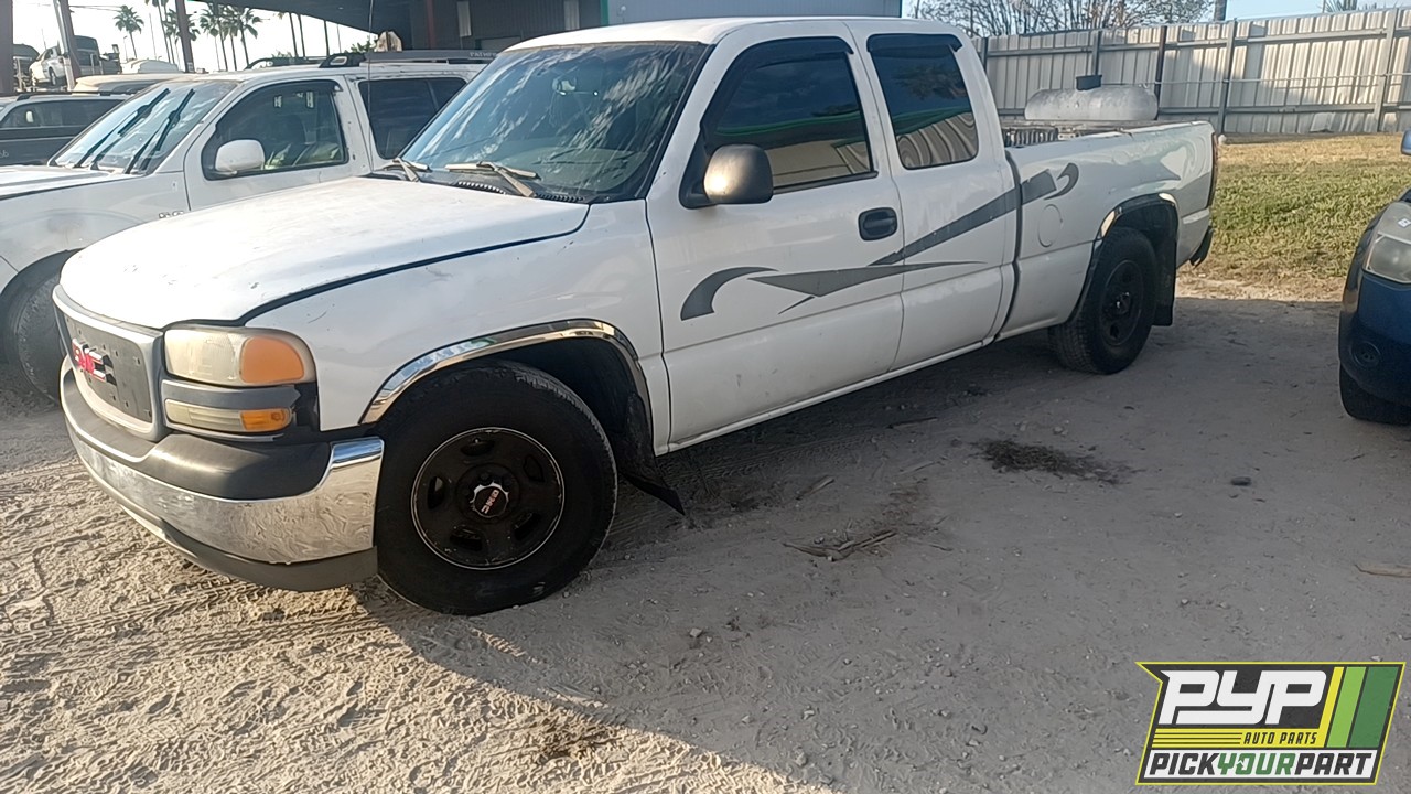 2002 GMC SIERRA 1500 available for parts