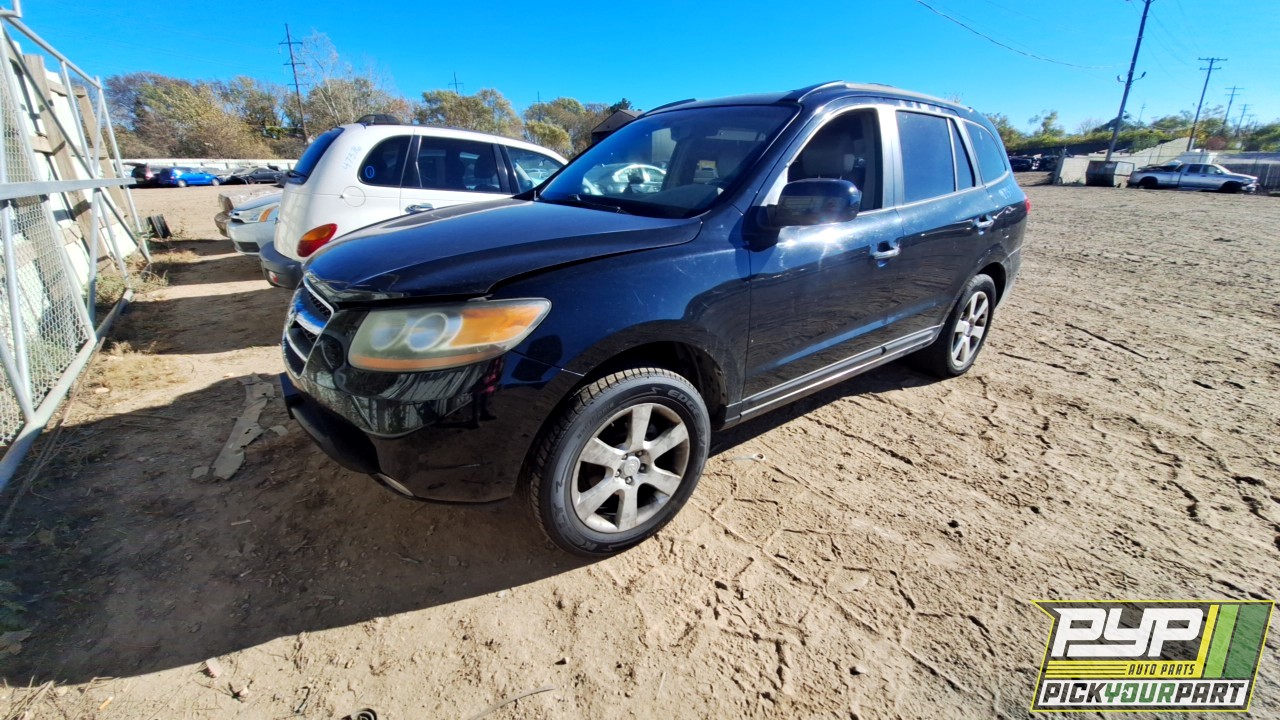 2007 HYUNDAI SANTA FE partes disponibles