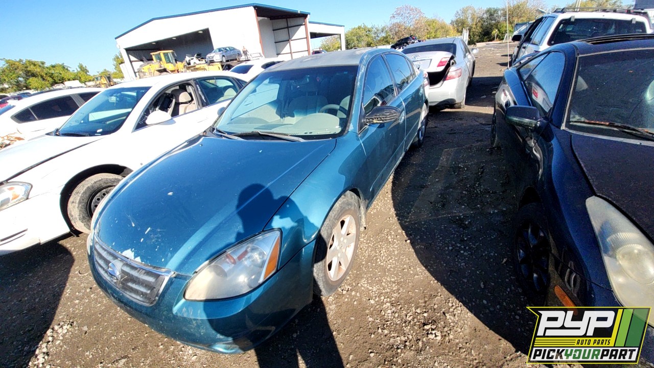 2002 NISSAN ALTIMA partes disponibles