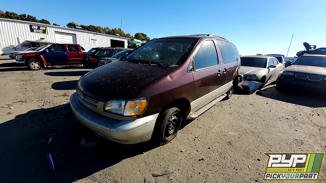 2000 TOYOTA SIENNA partes disponibles