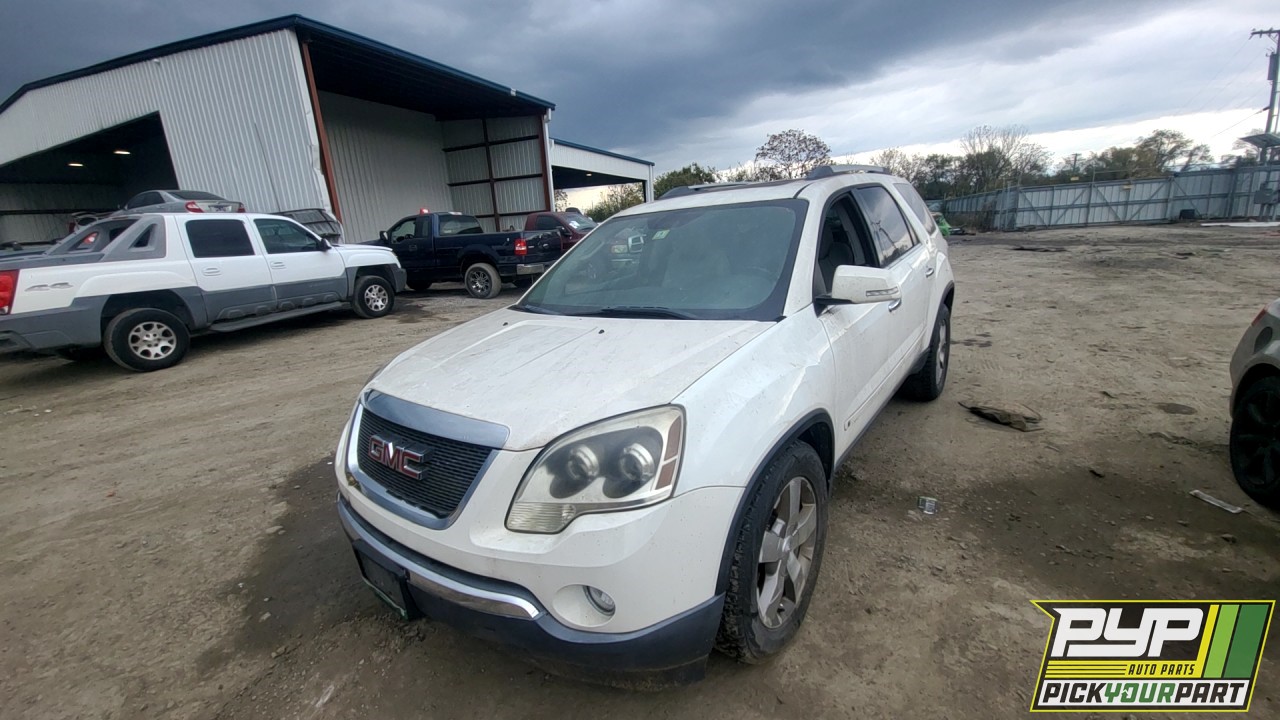 2010 GMC ACADIA partes disponibles