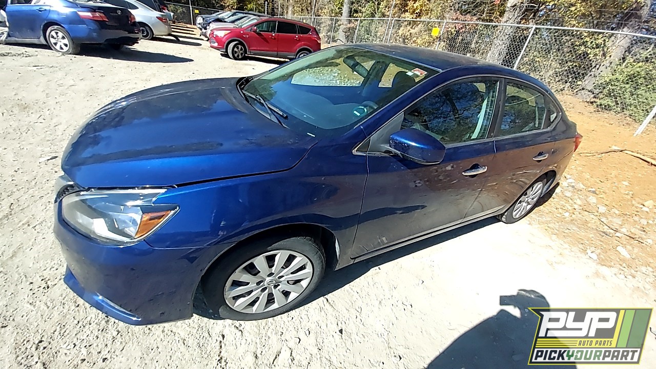 2018 NISSAN SENTRA partes disponibles