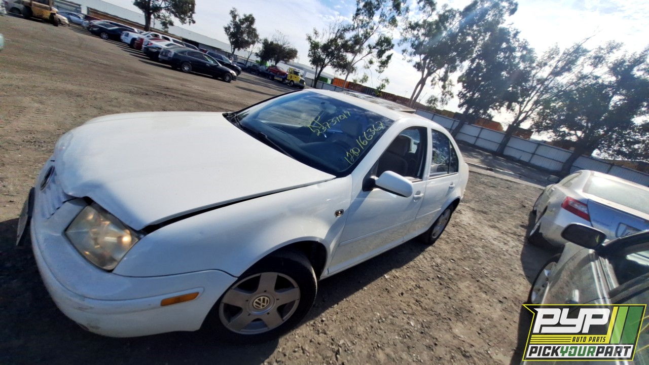 2002 VOLKSWAGEN JETTA partes disponibles
