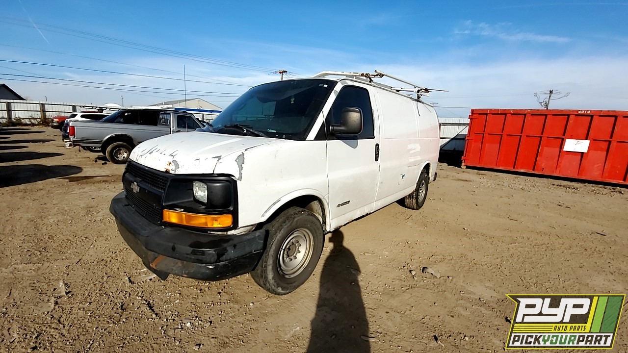 2005 CHEVROLET EXPRESS 3500 partes disponibles