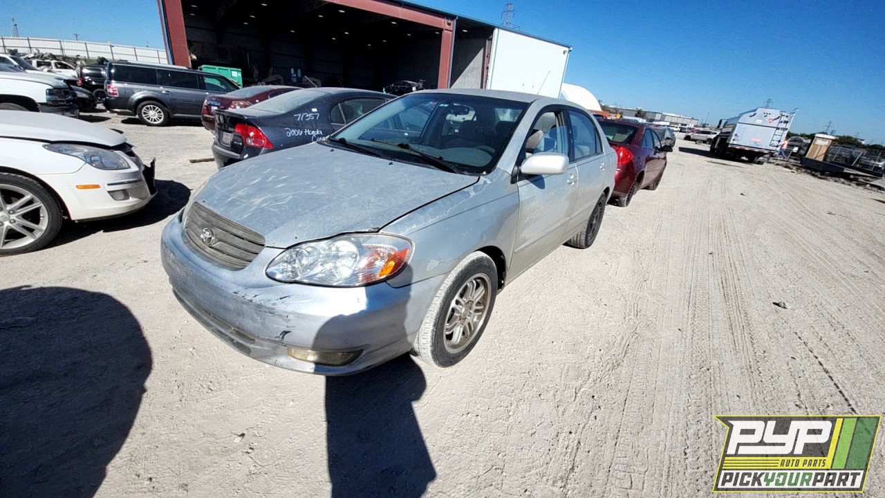 2003 TOYOTA COROLLA available for parts