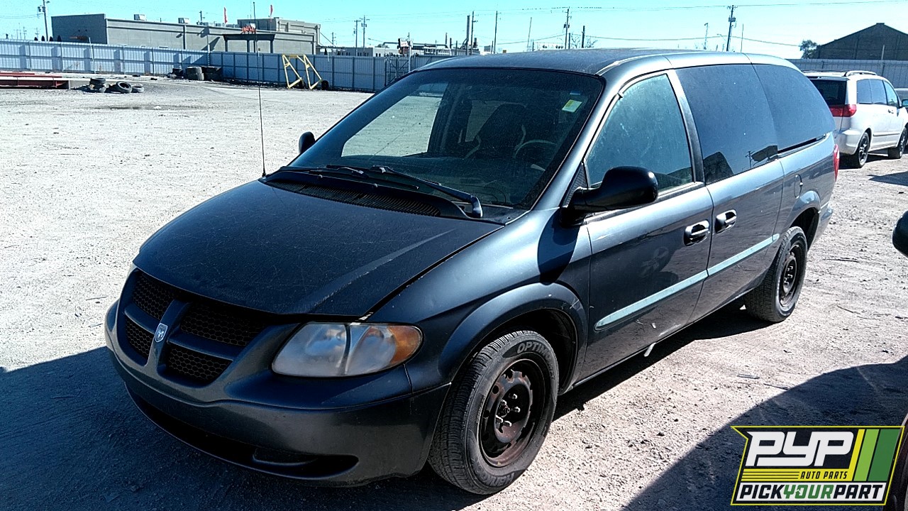 2002 DODGE GRAND CARAVAN partes disponibles