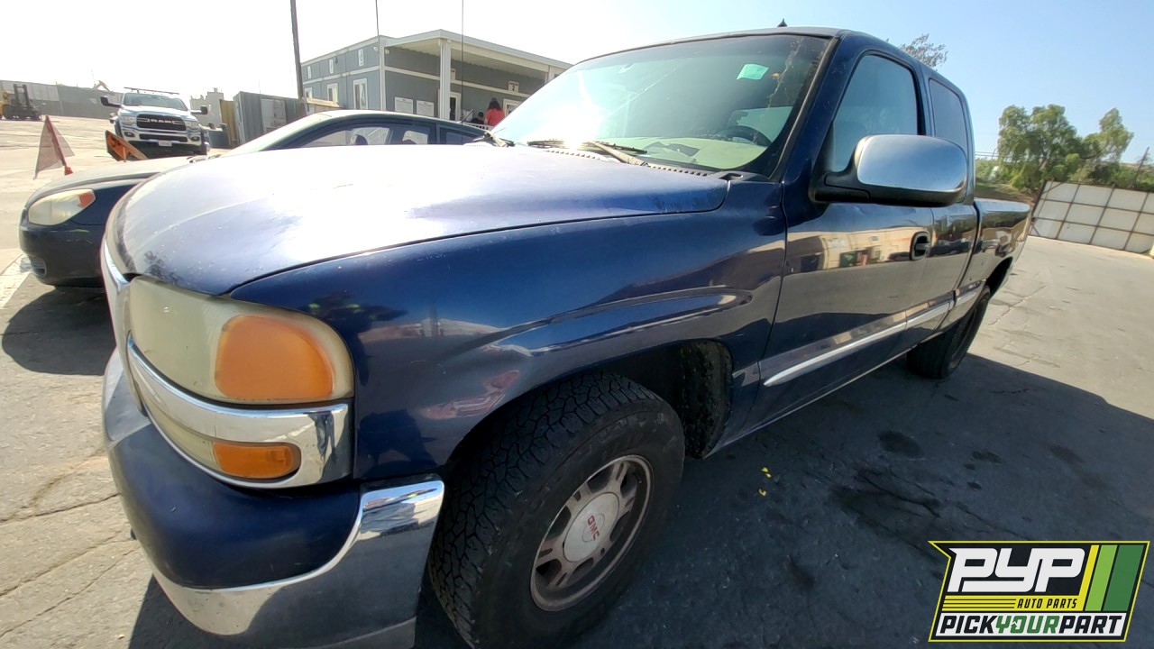 2001 GMC SIERRA 1500 partes disponibles