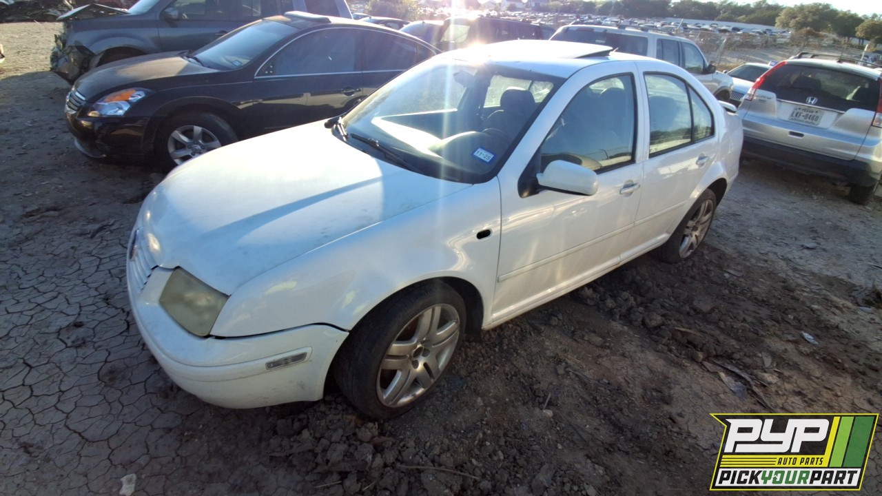 2002 VOLKSWAGEN JETTA available for parts