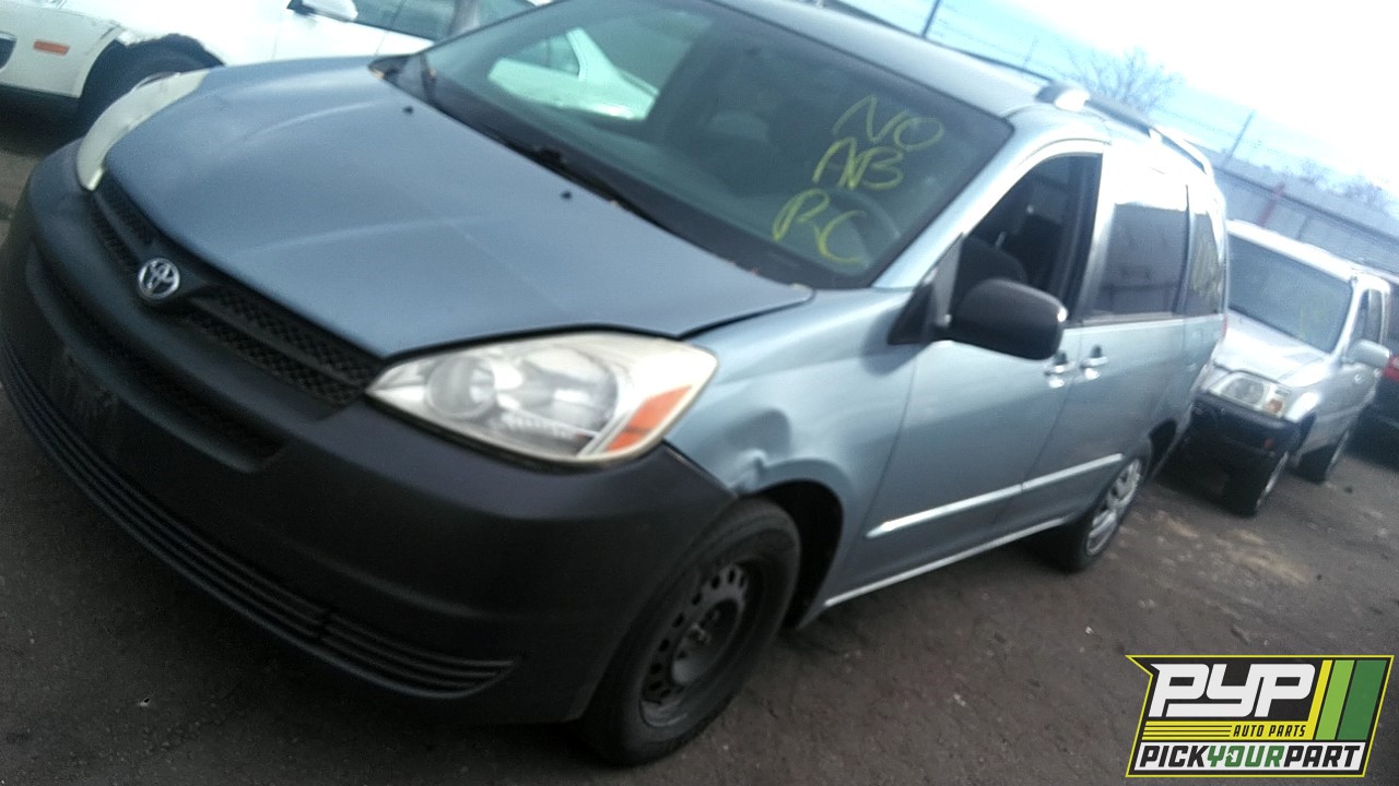 2005 TOYOTA SIENNA partes disponibles