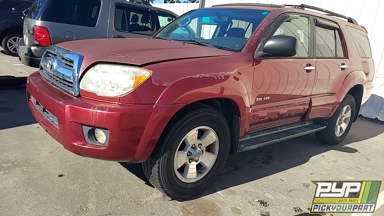 2006 TOYOTA 4RUNNER partes disponibles