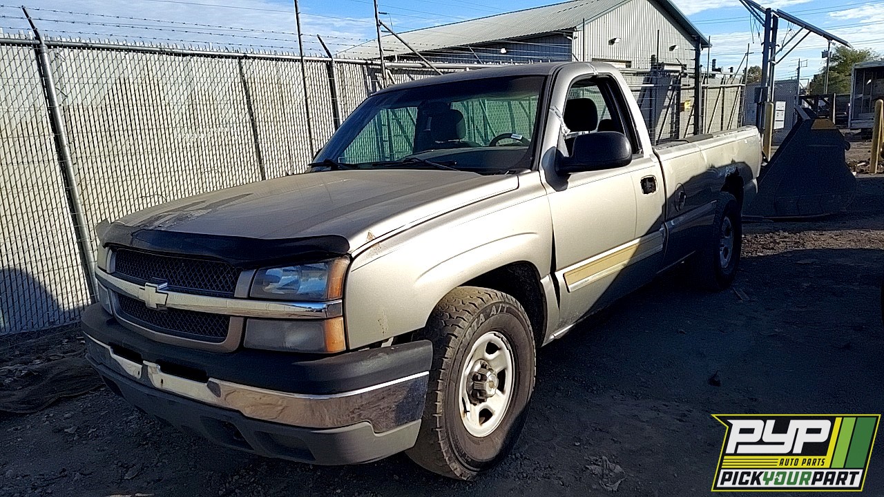 2003 CHEVROLET SILVERADO 1500 partes disponibles