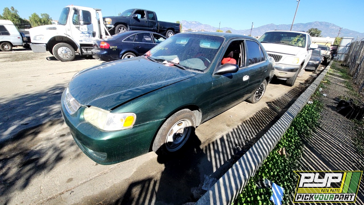 2002 TOYOTA COROLLA partes disponibles