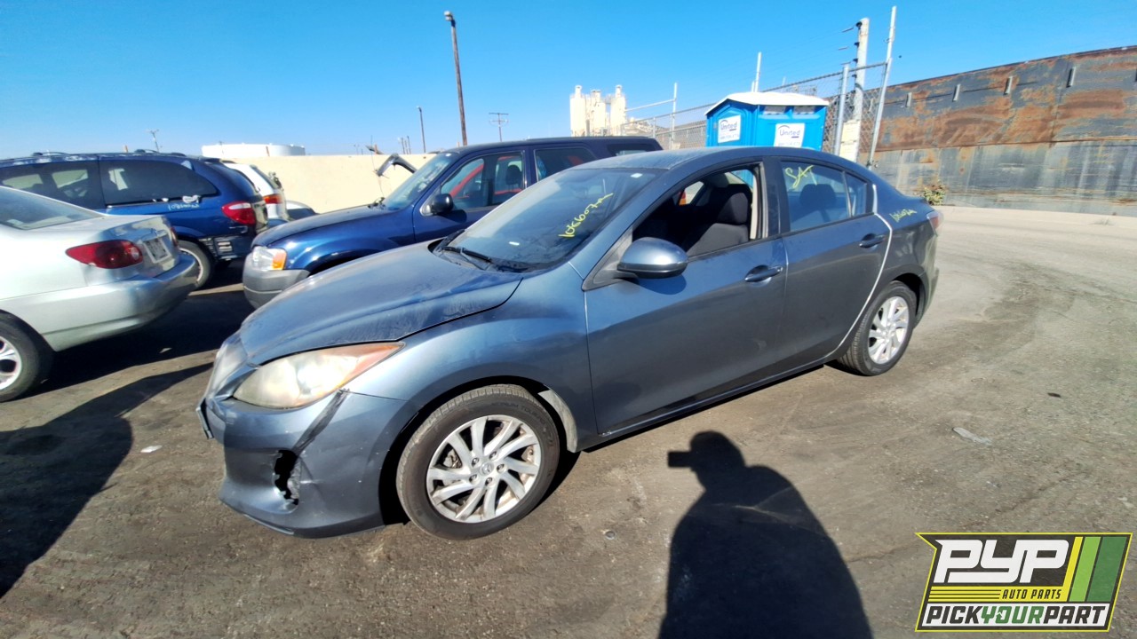2012 MAZDA 3 partes disponibles