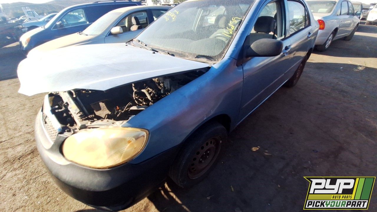 2005 TOYOTA COROLLA partes disponibles