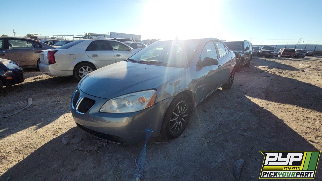 2009 PONTIAC G6 available for parts
