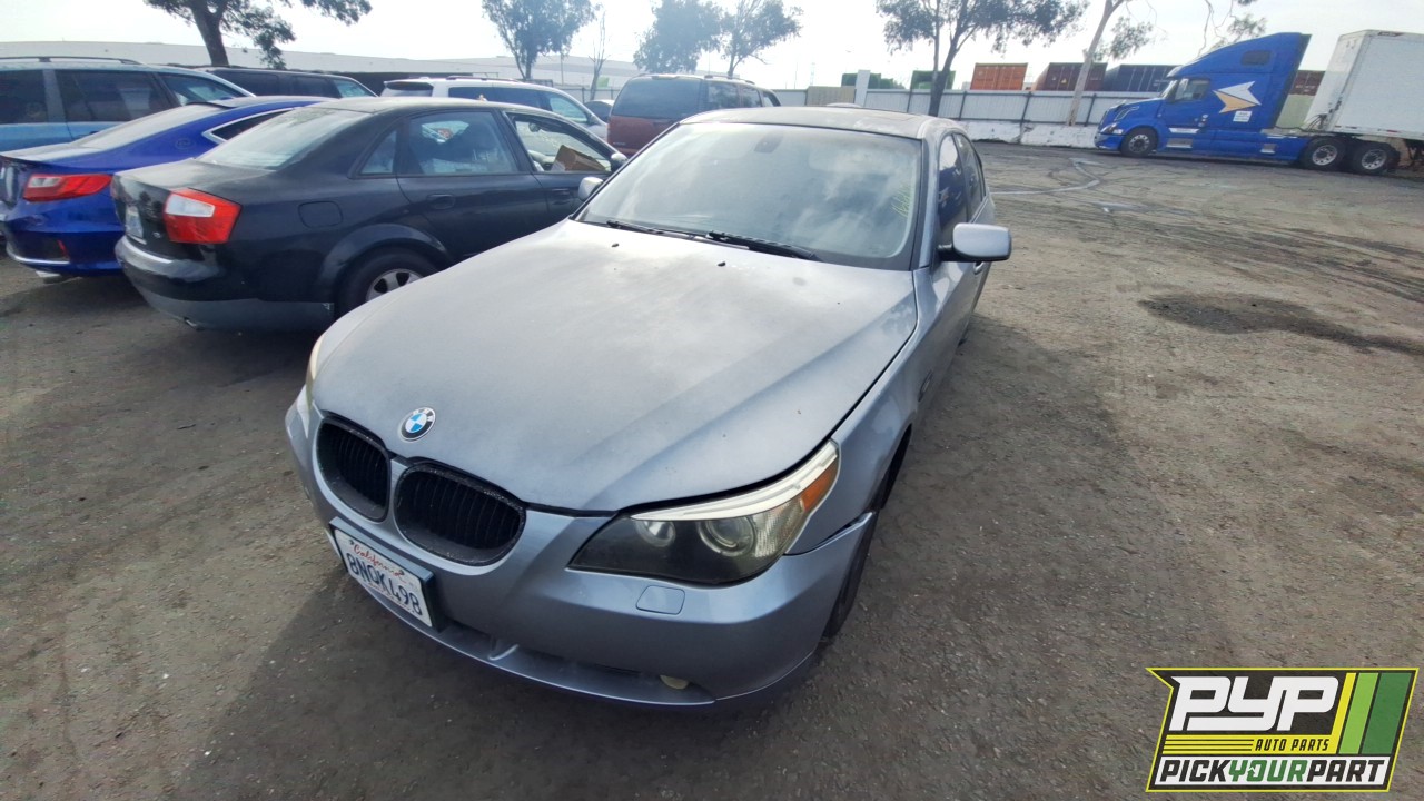 2004 BMW 530I partes disponibles