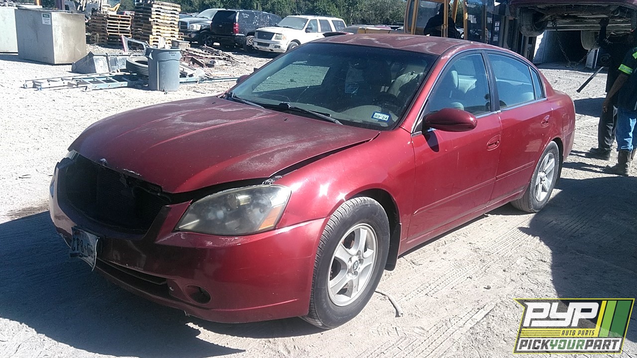2006 NISSAN ALTIMA partes disponibles