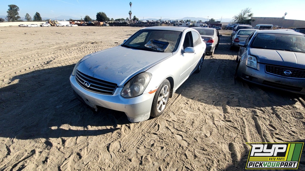 2006 INFINITI G35 available for parts