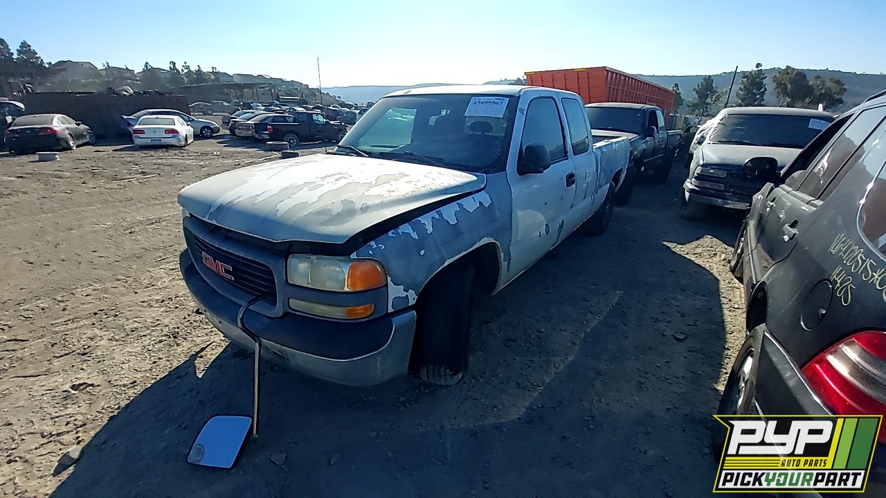 2002 GMC SIERRA 1500 partes disponibles