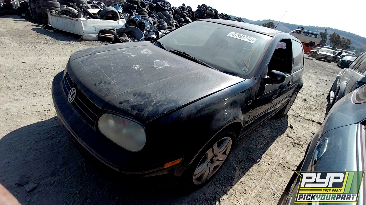2003 VOLKSWAGEN GOLF partes disponibles