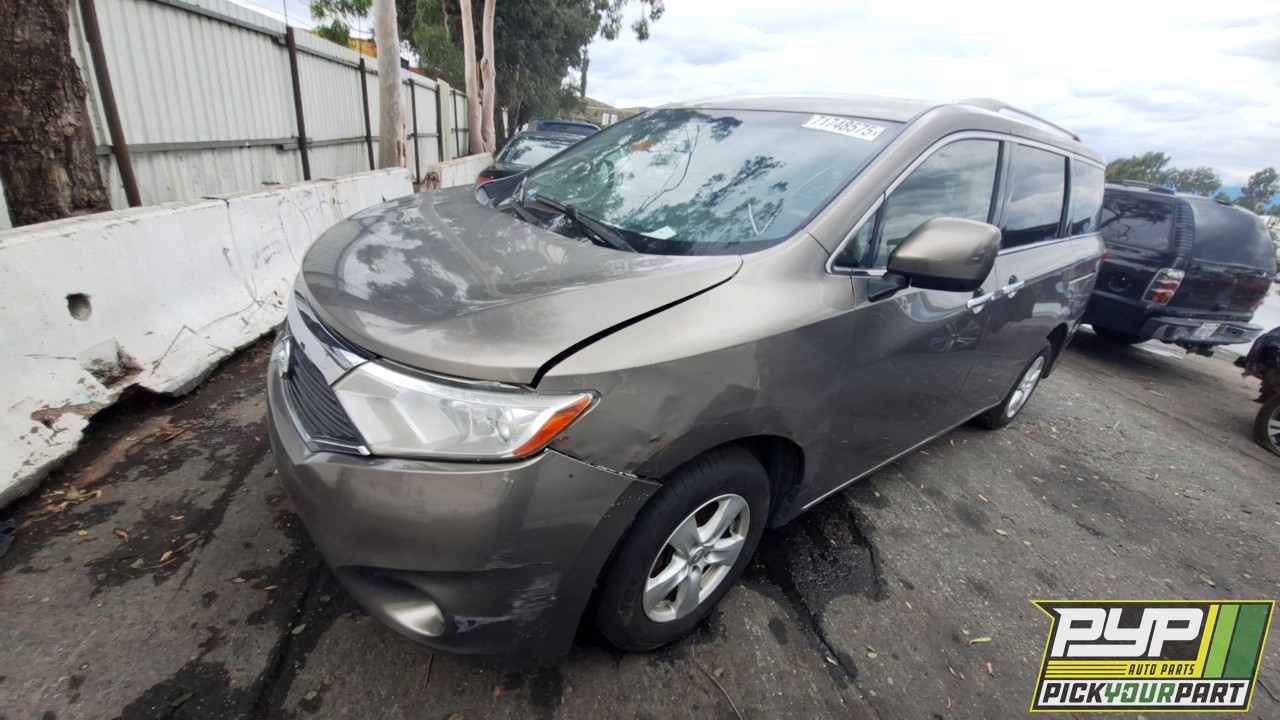 2017 NISSAN QUEST available for parts